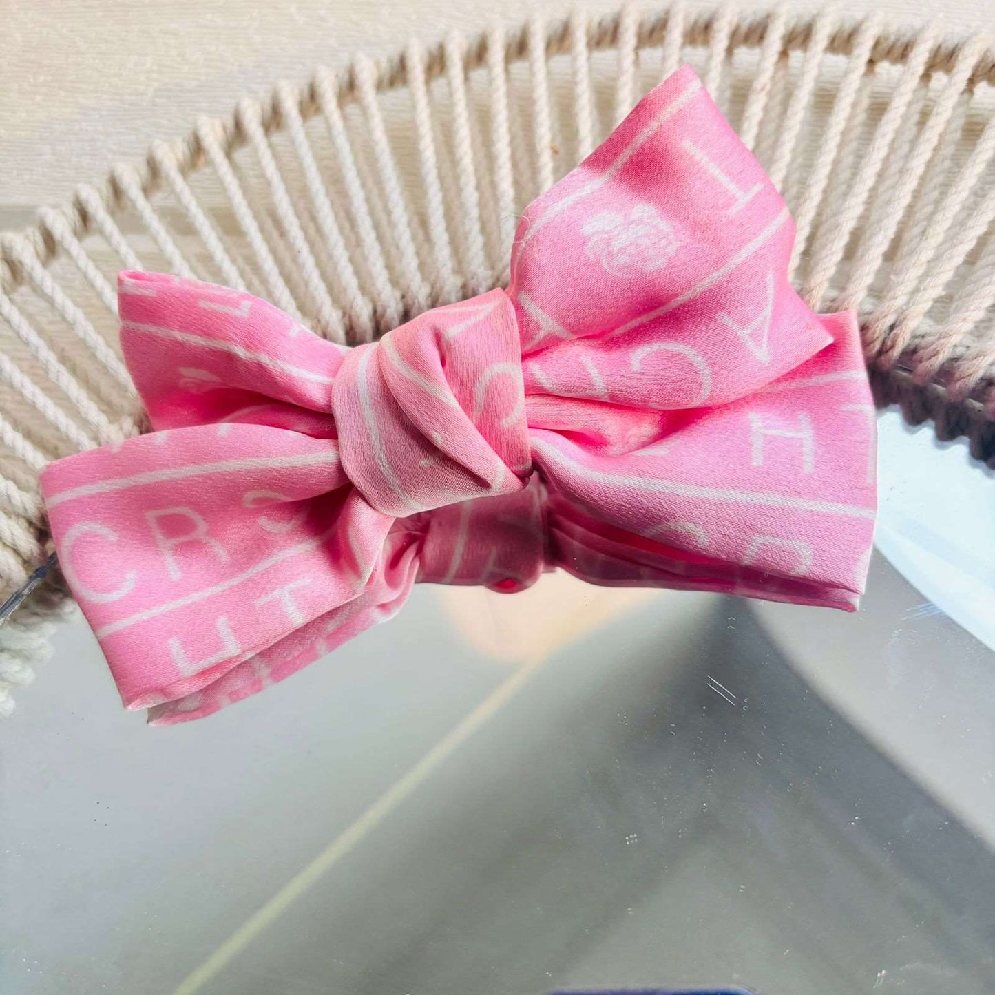 Assorted Prints Bow Buckles