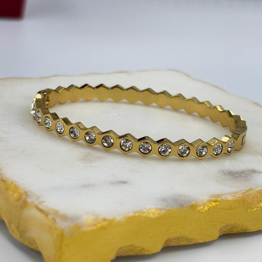 Studded Eternal Bracelet (Small Size-2.2-2.4)