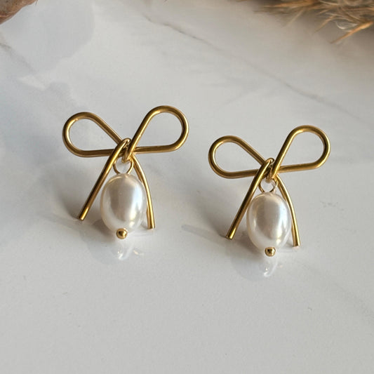 Bow Beach Earrings