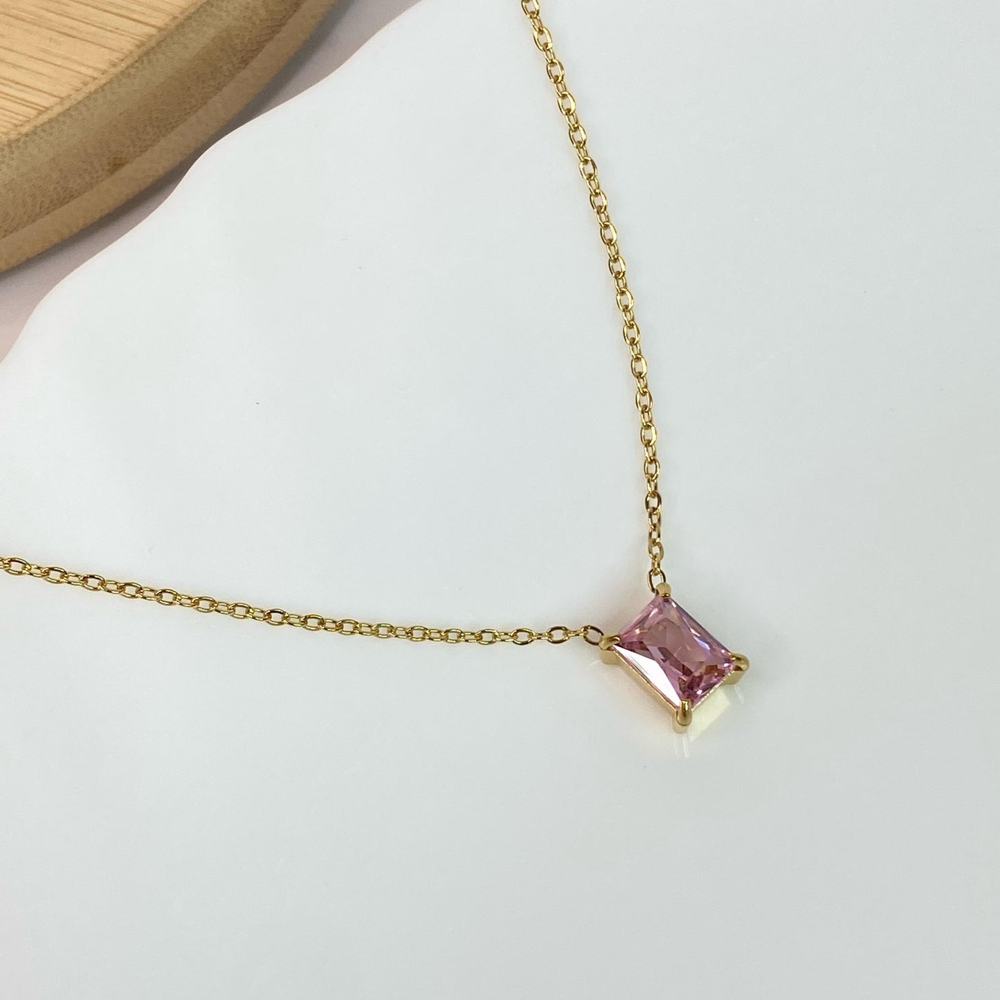 Pink Luke Necklace