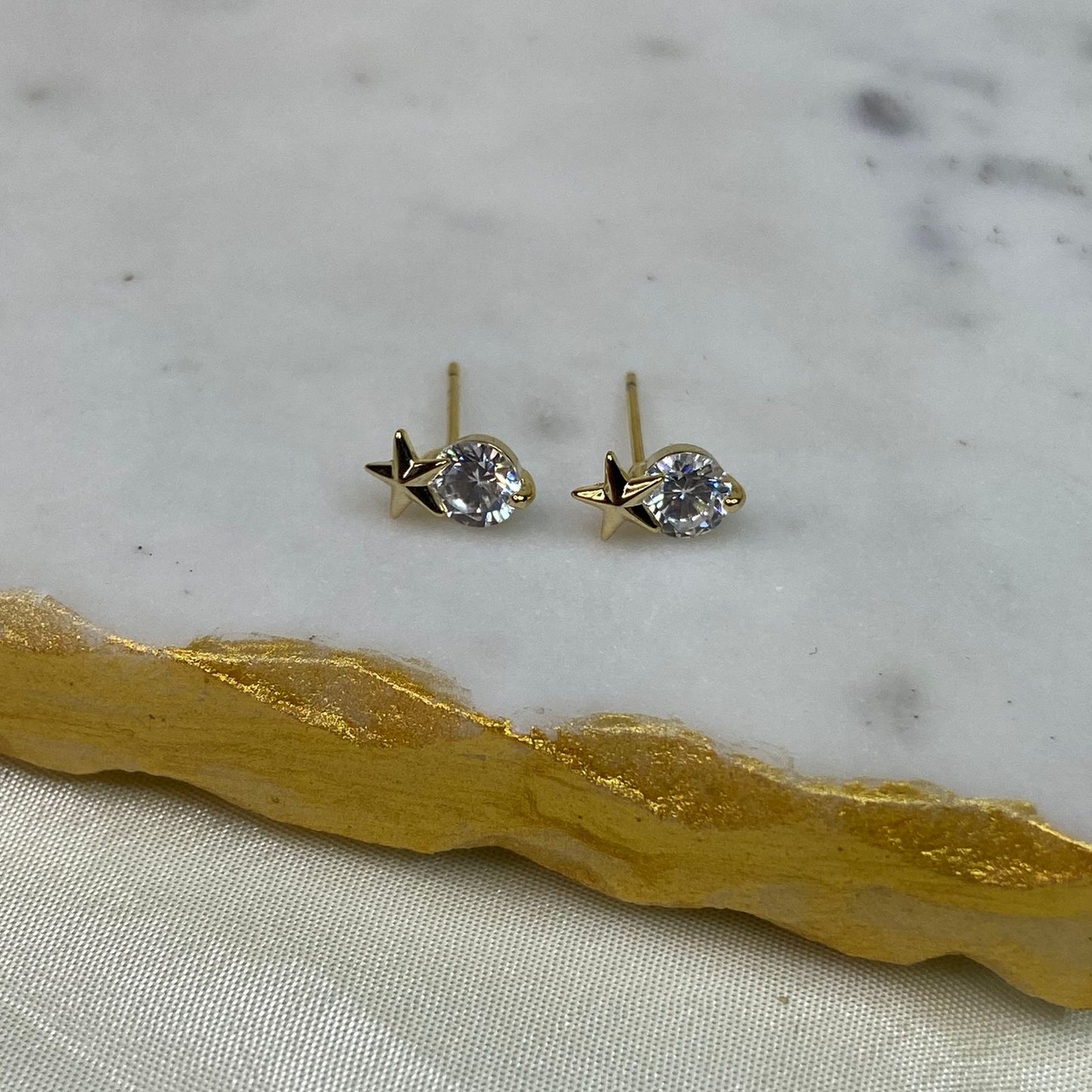 Star Drop Studs