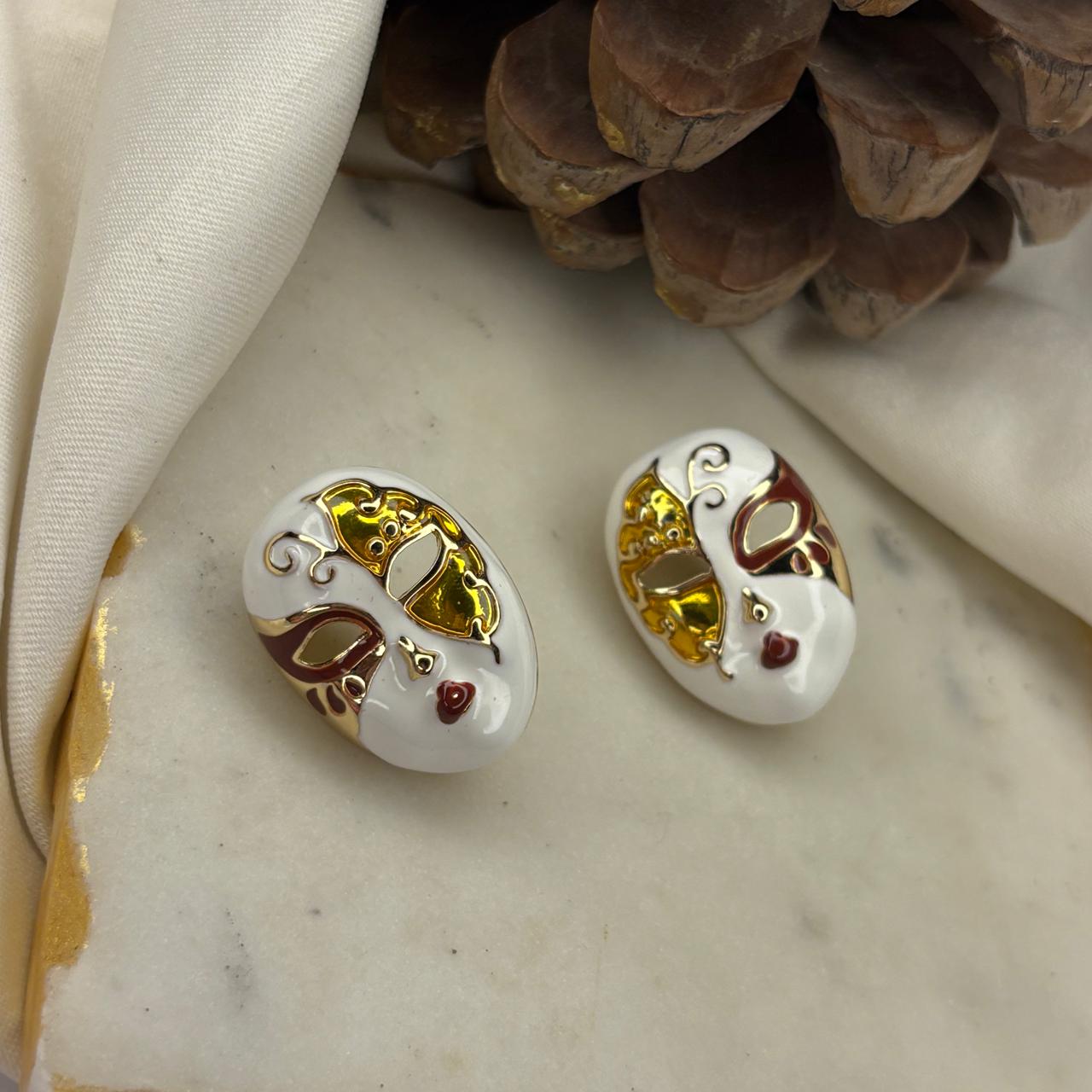 Mask Earrings