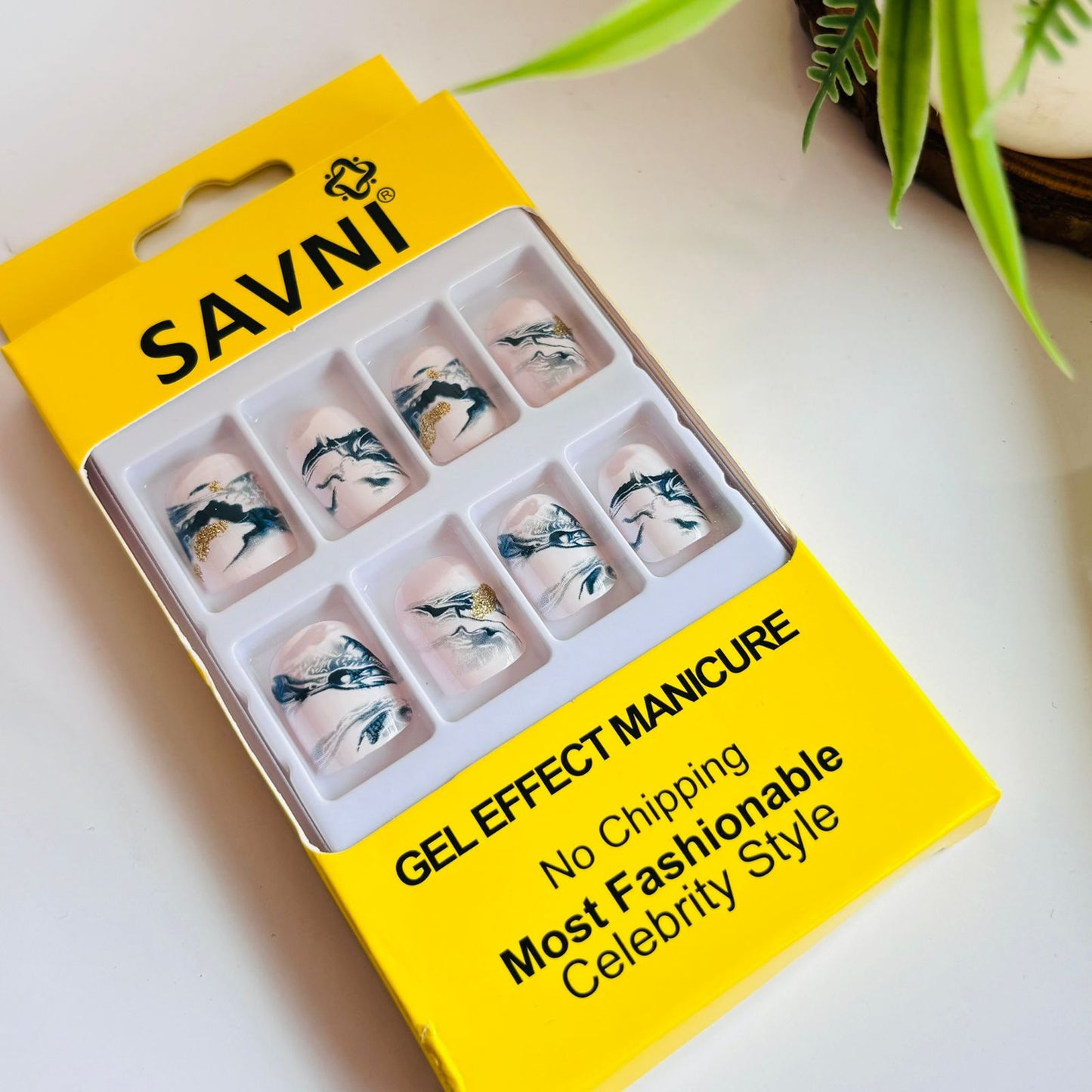 62 Gel Professional Nails (Pack of 12)