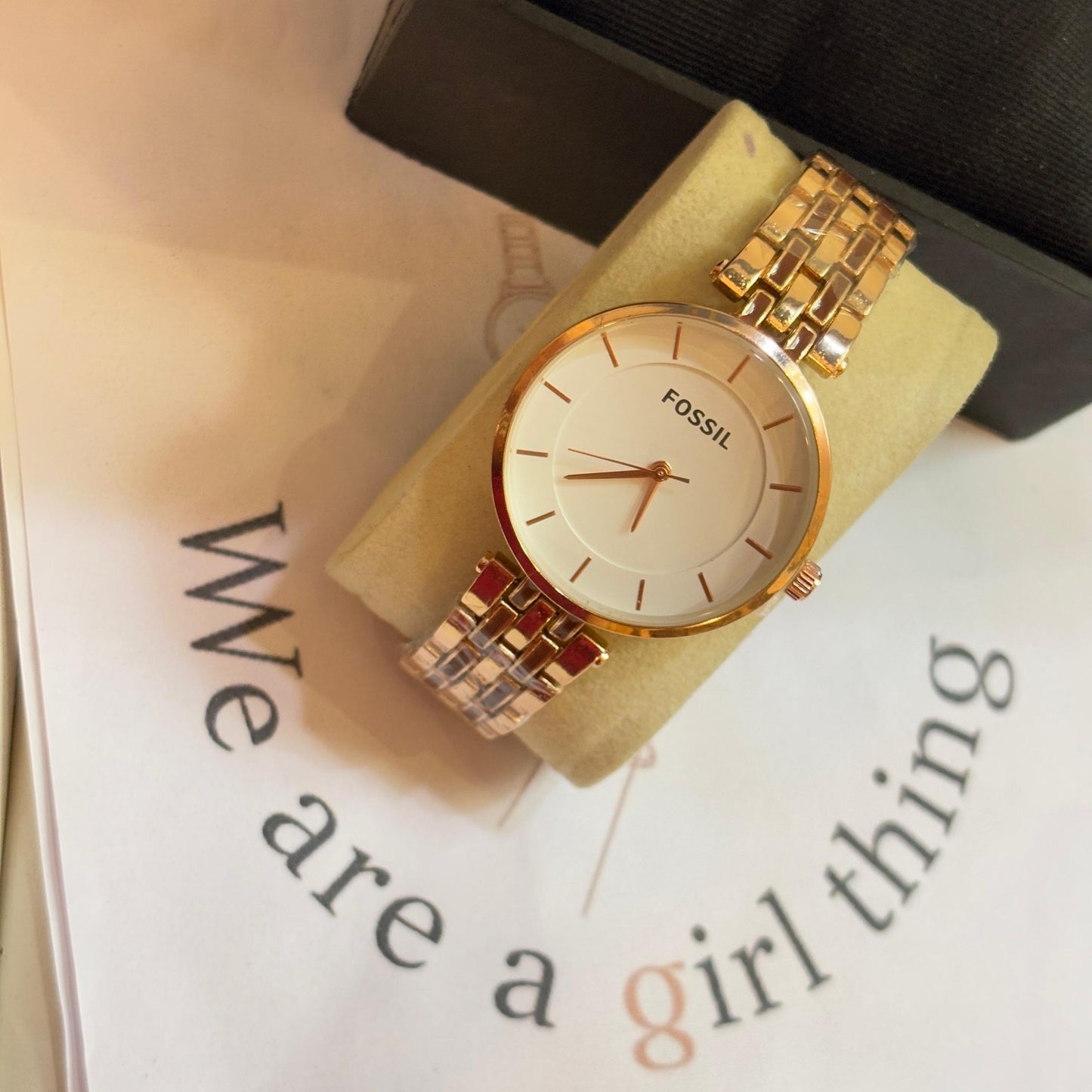 Fossil Everyday Wear Rose Gold Watch