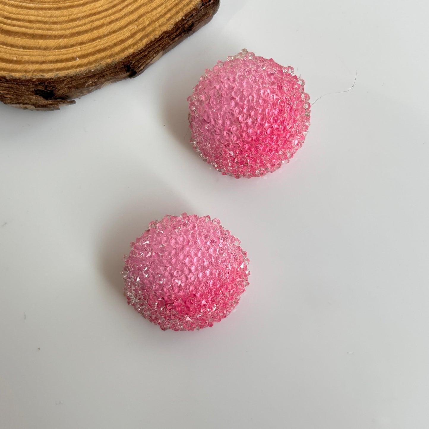 Sugar Candy Pink Studs