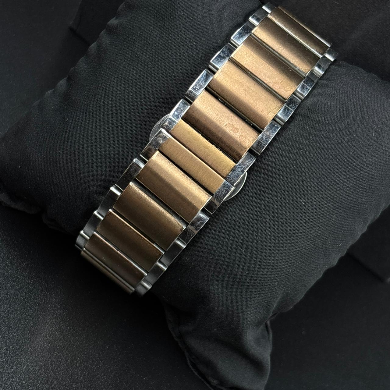 A|X ( Armani Exchange ) Dual Tone Chronograph Watch (Rosegold)