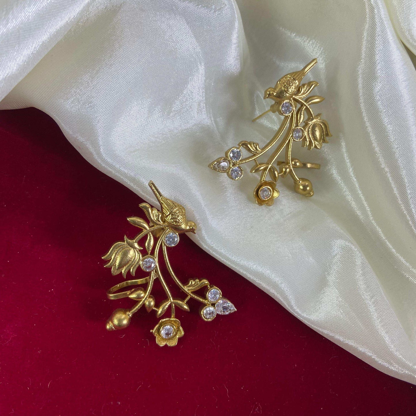 Kamal Chidiya Earring Cuffs