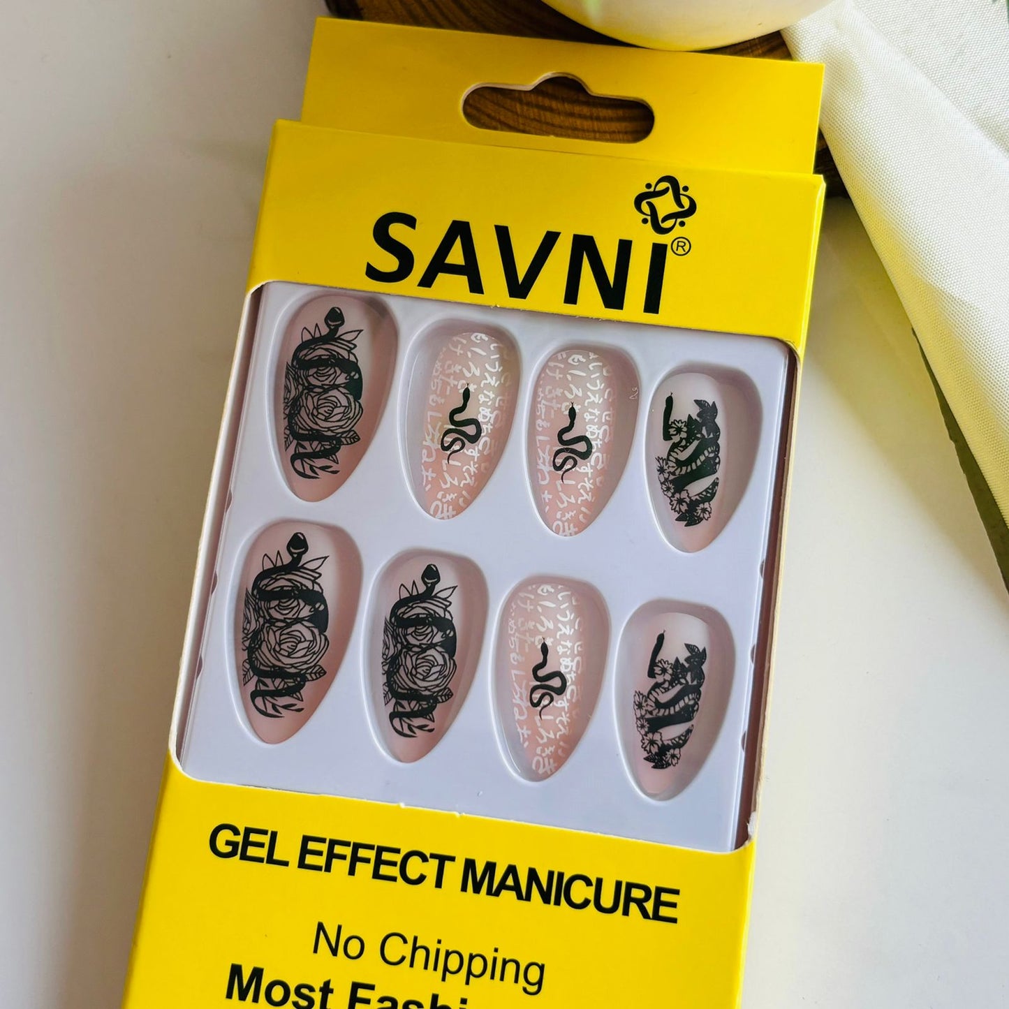 27 Gel Professional Nails (Pack of 12)