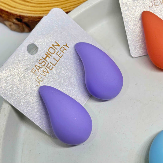 Color Pop Tear Drop Earrings