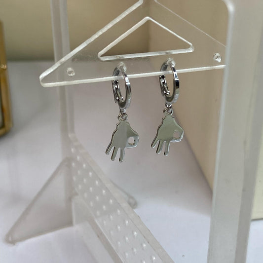 Dope Silver Huggies