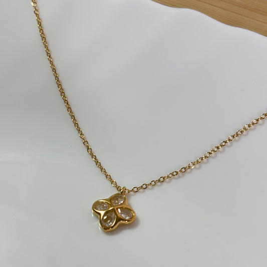 Four Petal Necklace