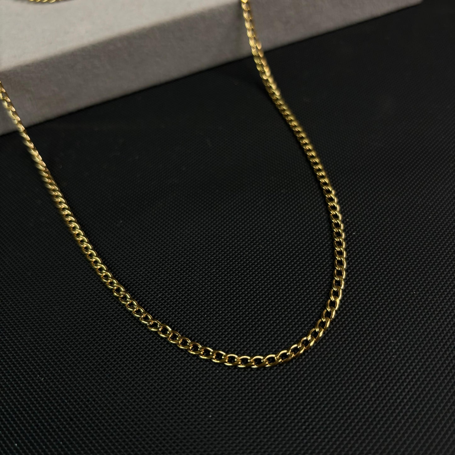 Cuban Gold-Plated Men's Chain 2.5mm