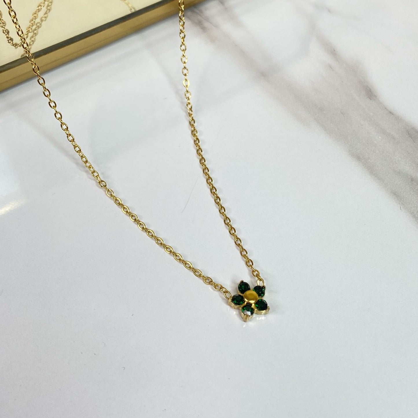 Emerald Fiona Necklace