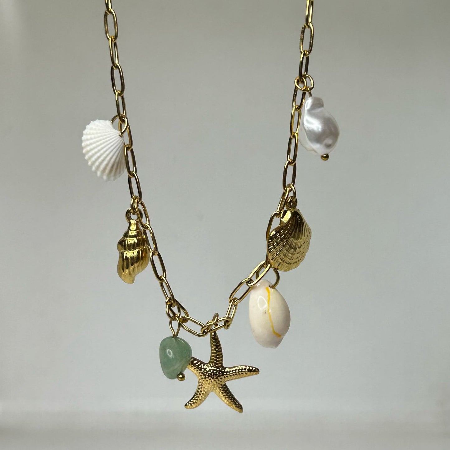 Maurice Beach Charm Necklace