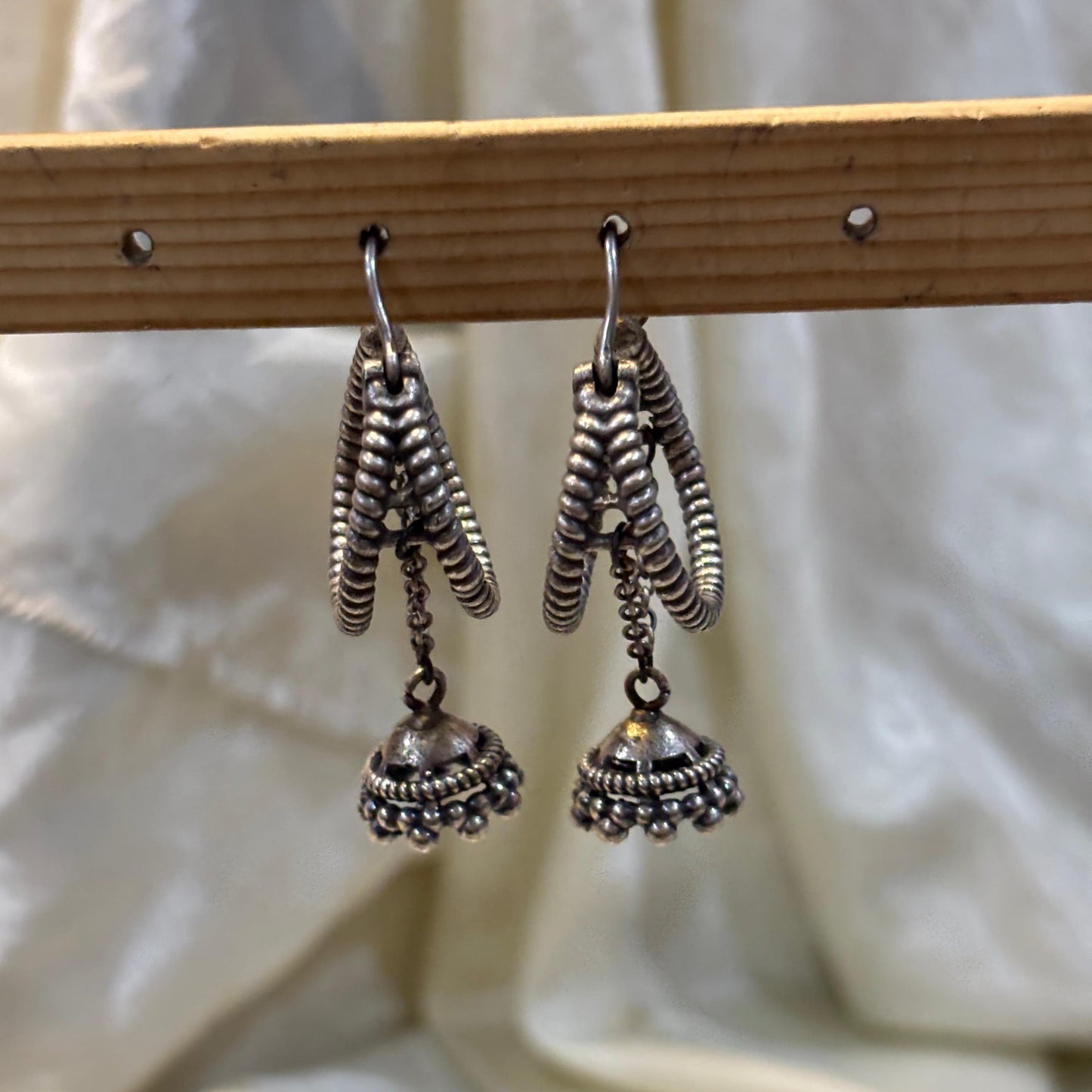 German Silver Latkan Earring