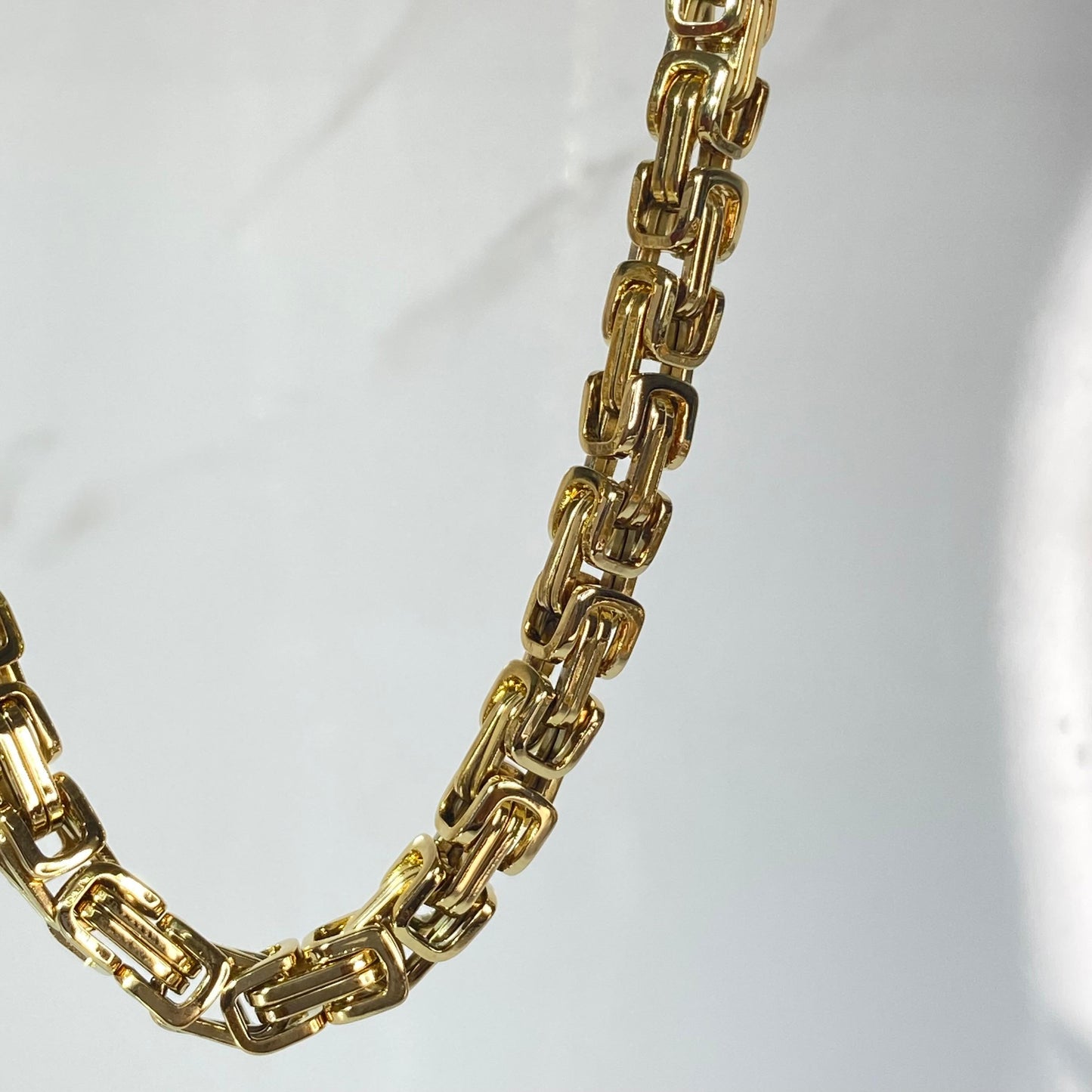 Men’s Barbosa 18K Gold Plated Chain (Thick)