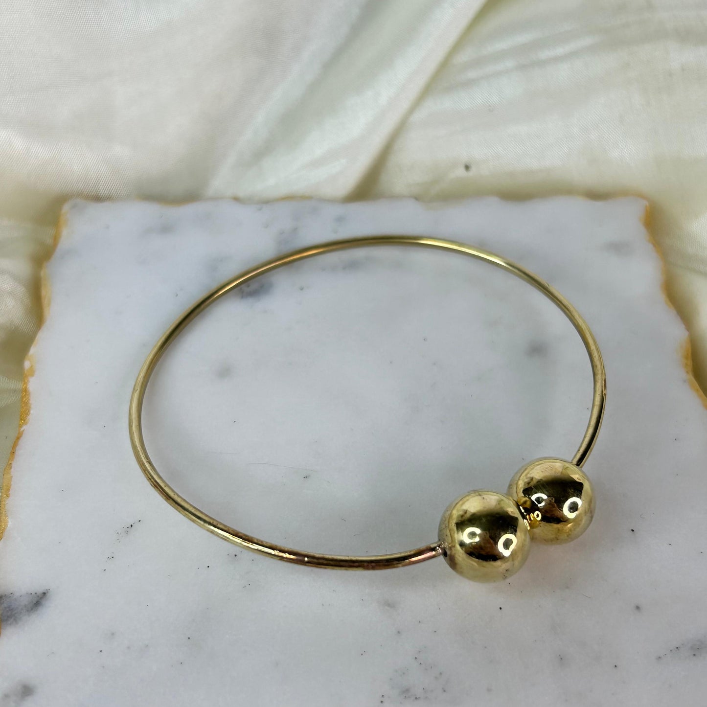 Ball Brass Bracelet