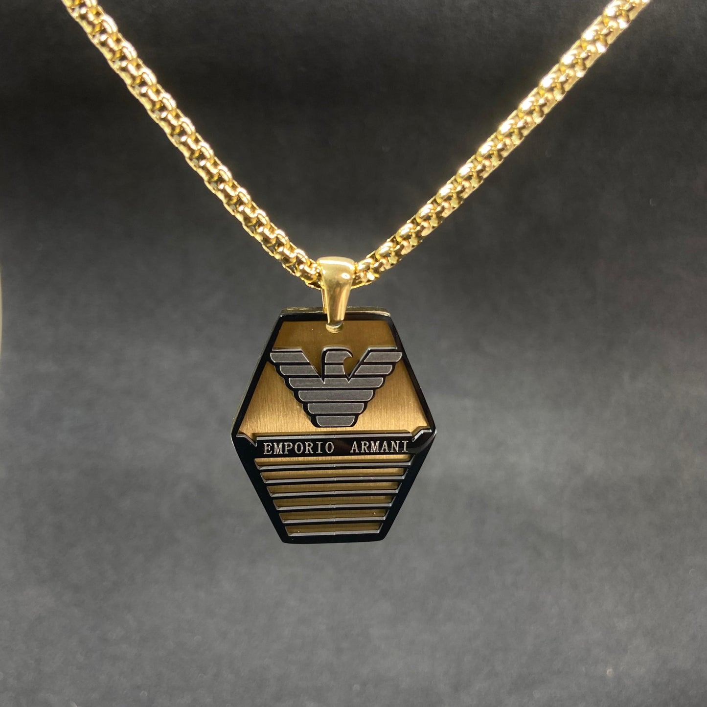 ARMNI Hex Pendant Men's Chain