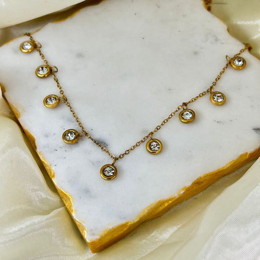 Stella White Necklace