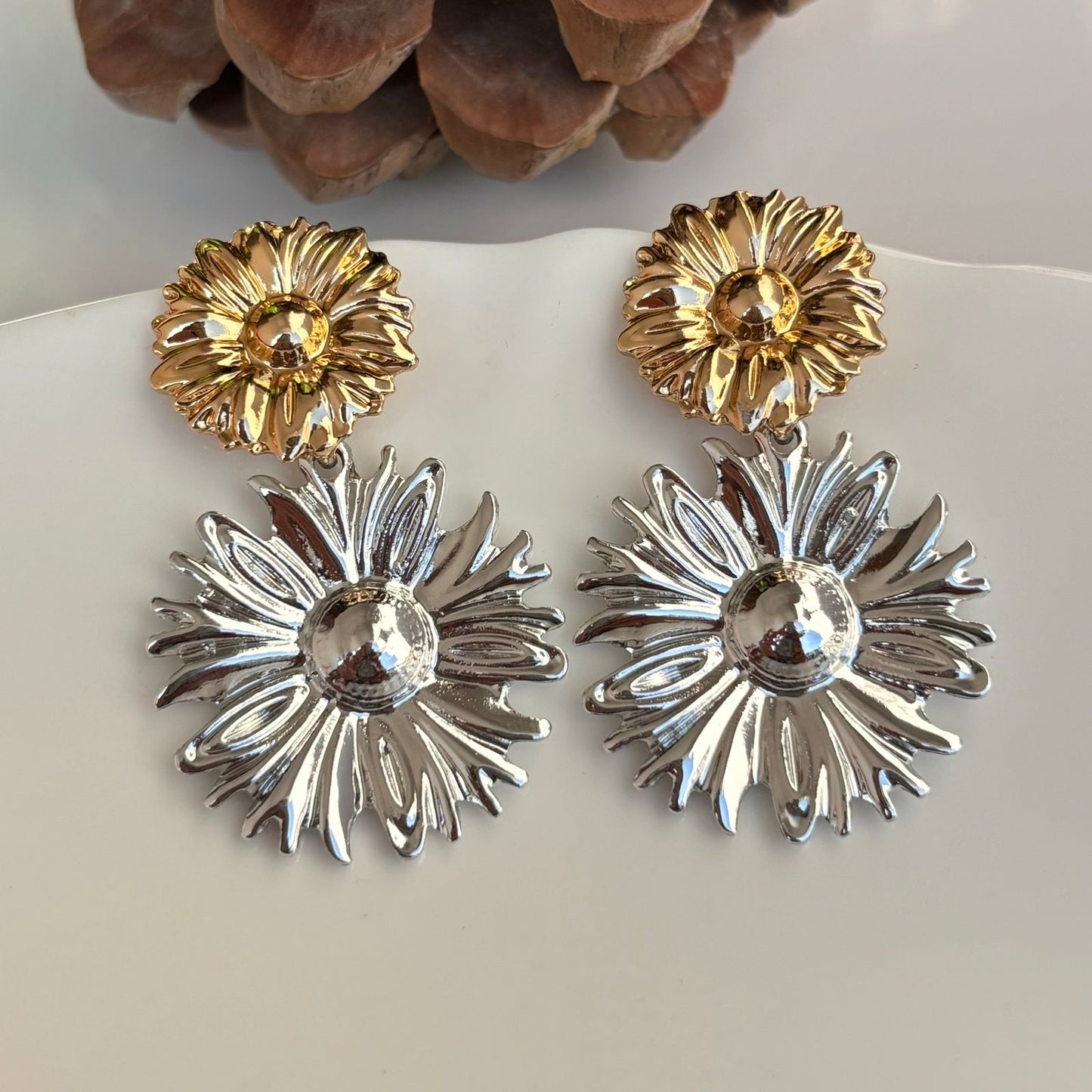Sunflower Fusion Earrings