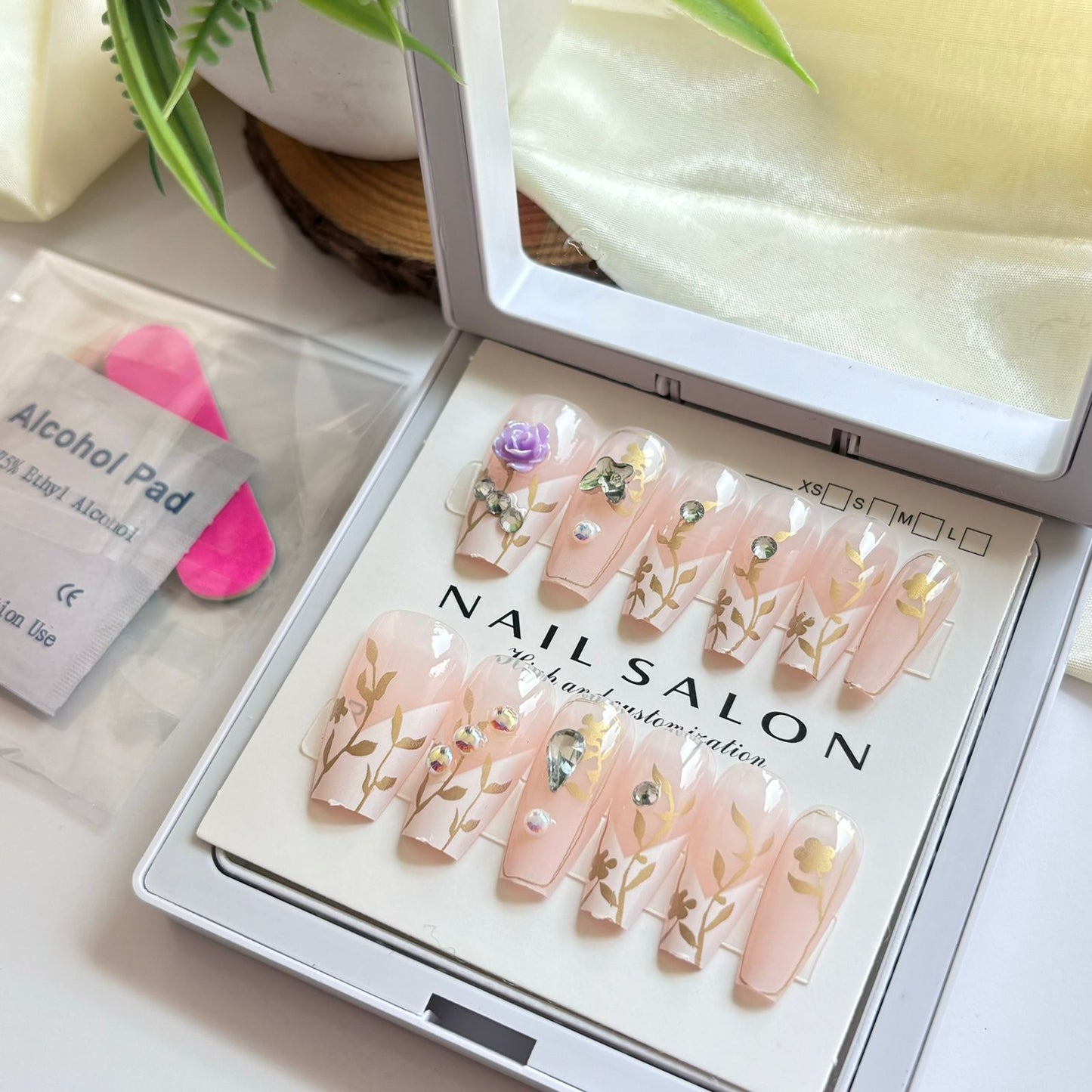 Salon Gel Stick On nails 27