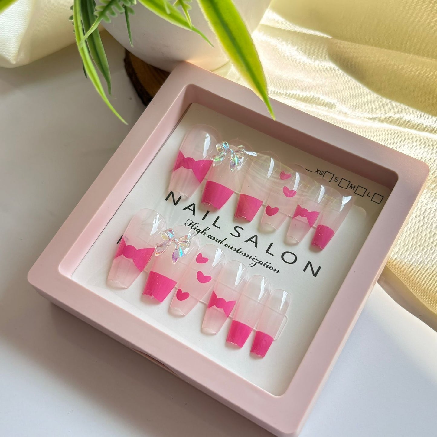 Salon Gel Stick On nails 22