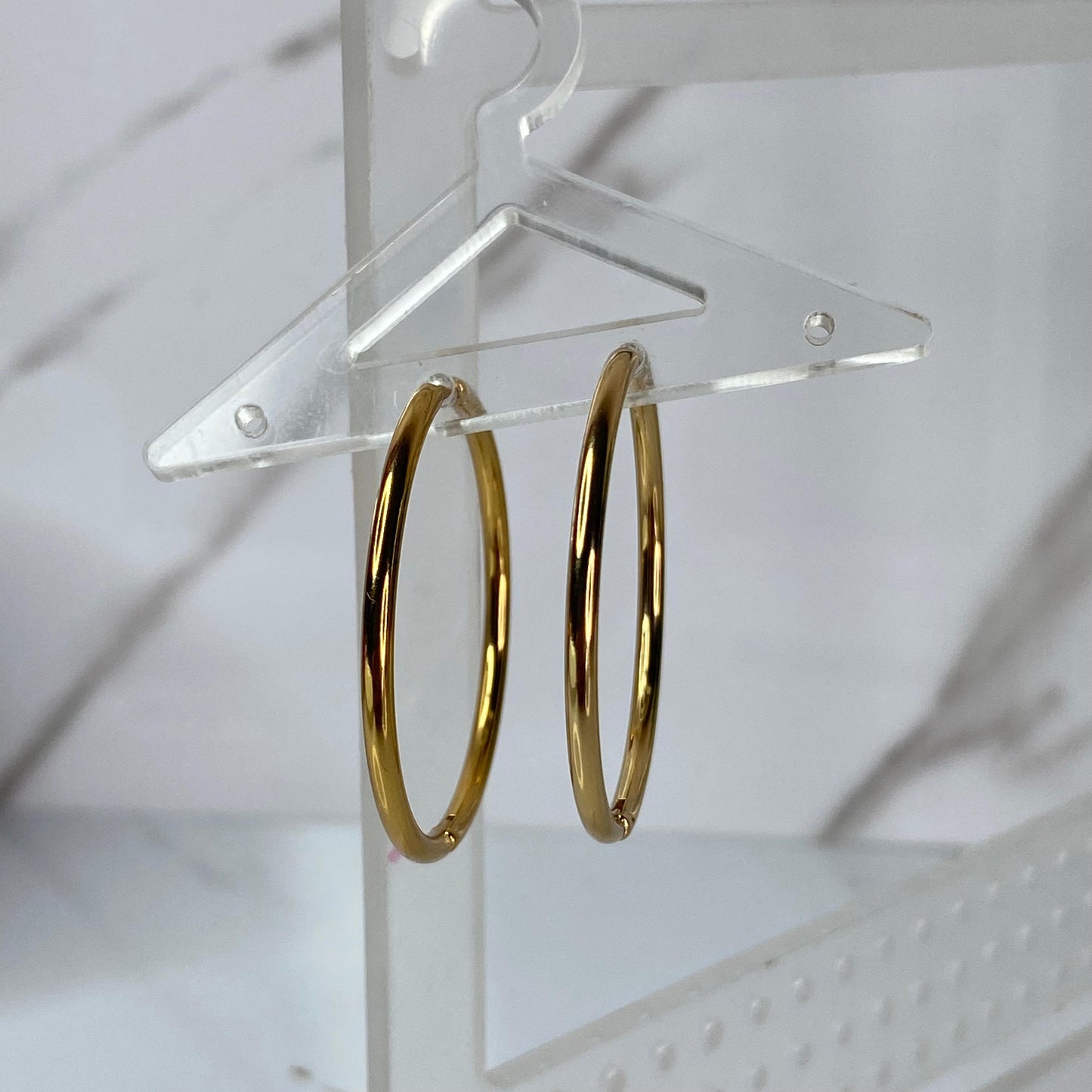 Round Big Hoops
