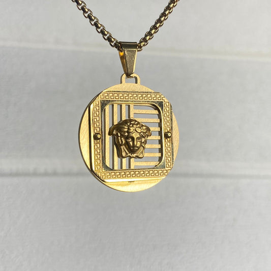 Round Sace Premium Men's Pendant Chain