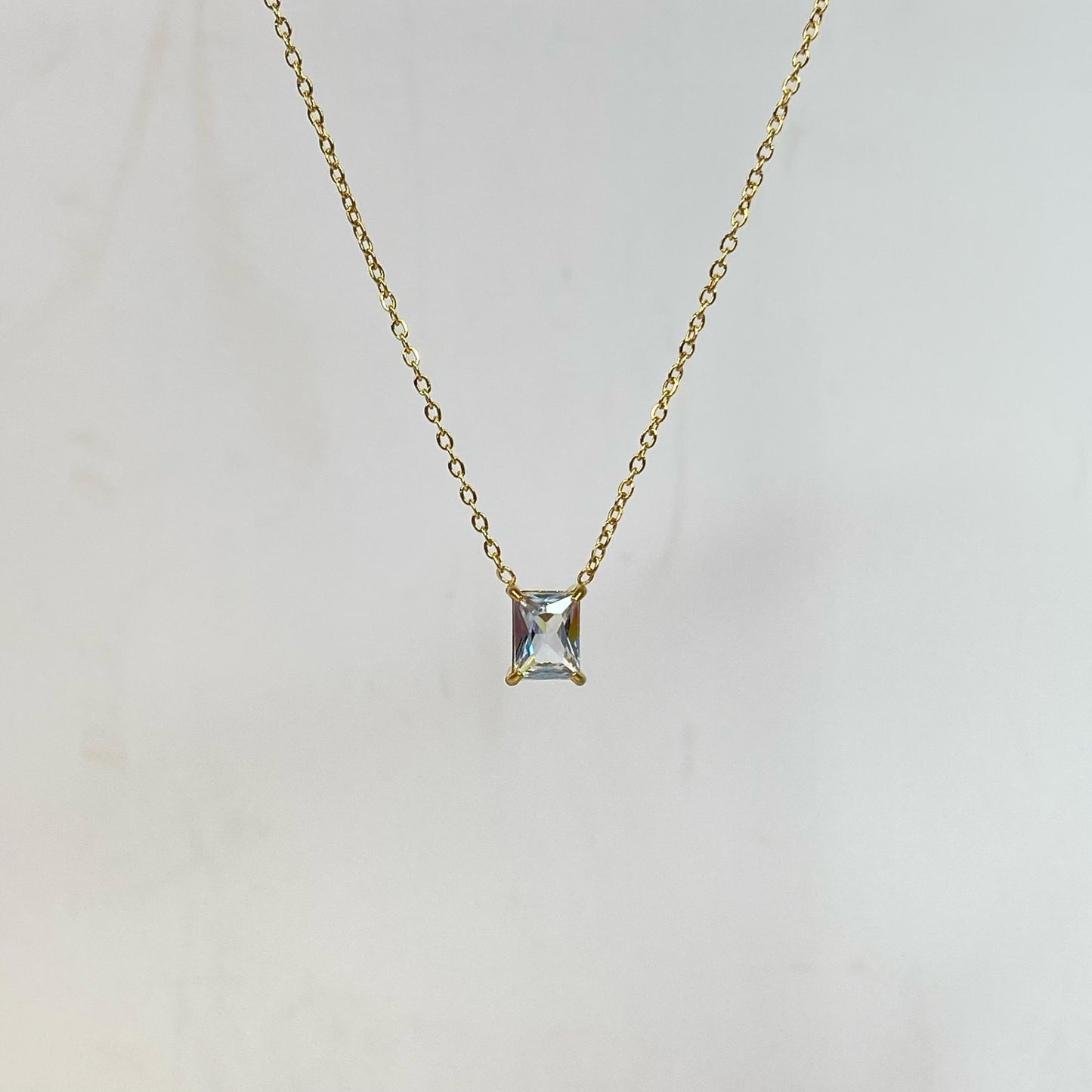 White Luke Necklace