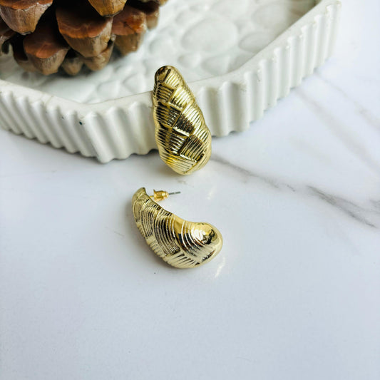 Swirling Tear Drop Earrings