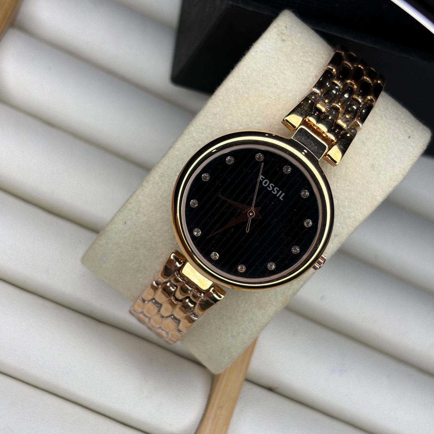 Fossil 9 to 5 Watch ( Rose Gold)