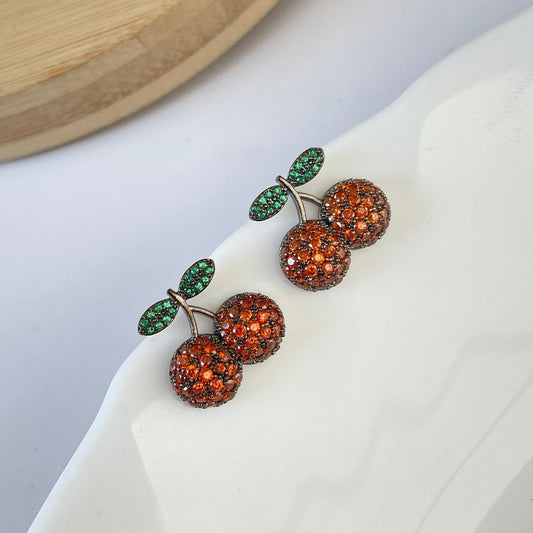 Red Cherry Earrings