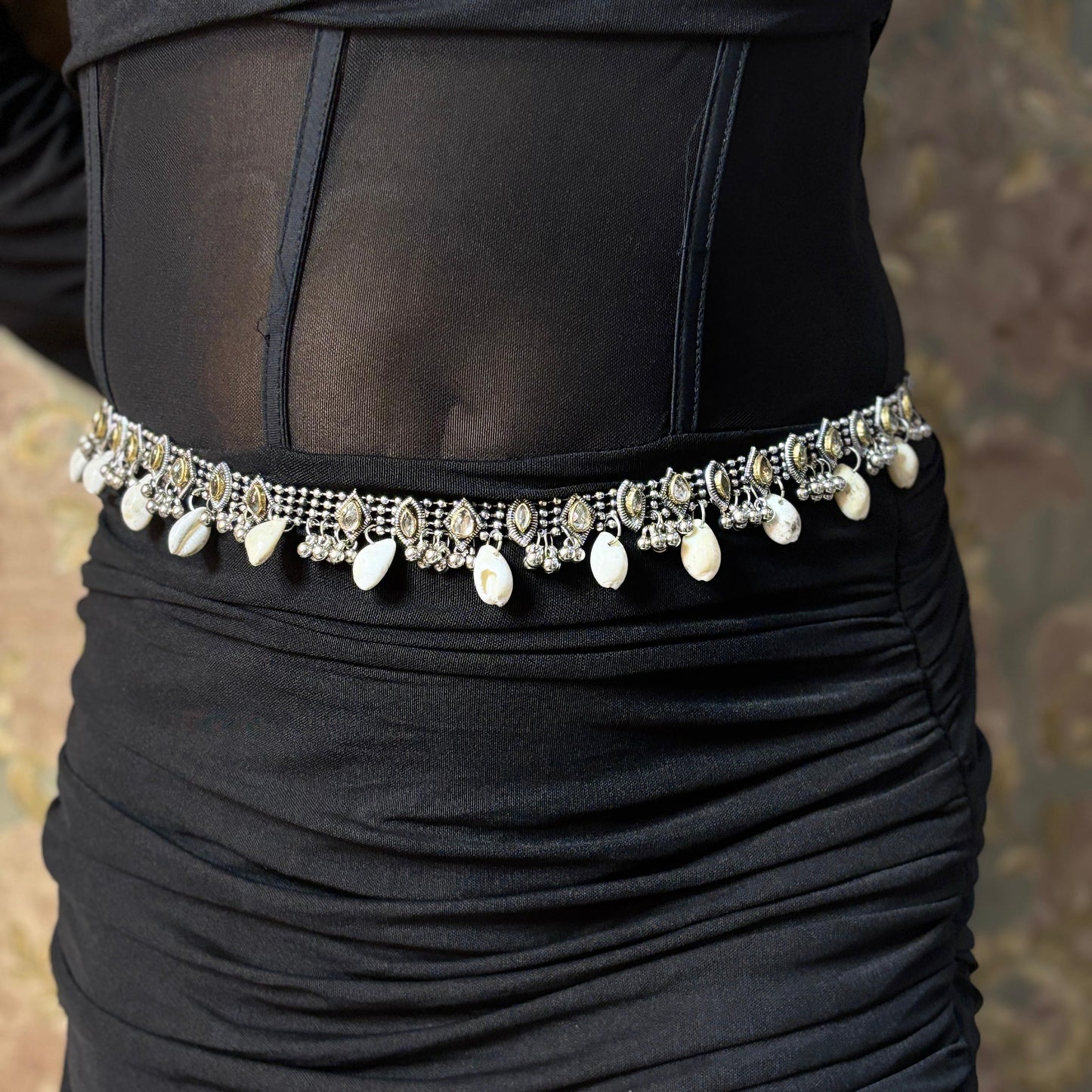 Cowry Boho Waist Chain (Kamar Band)