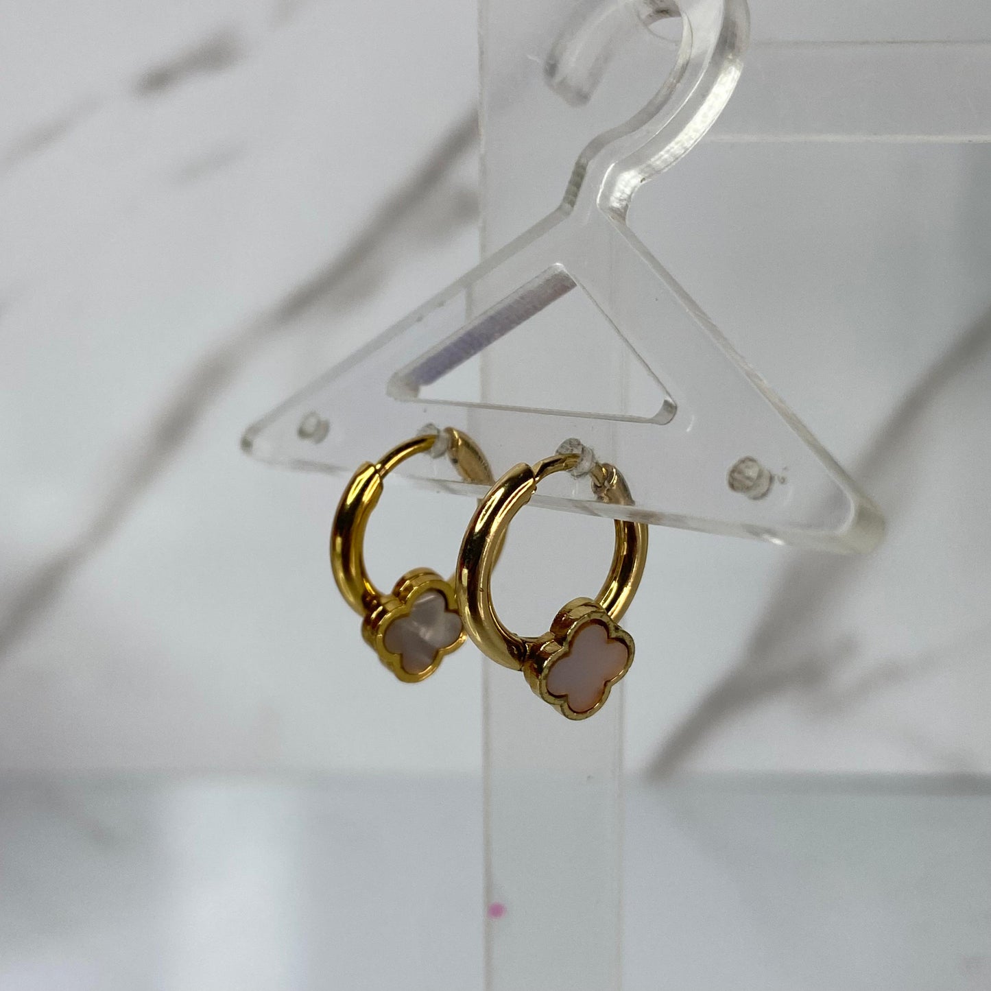White Clover Mini Hoops