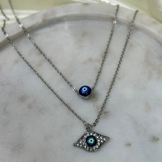 Evil Vibe Charm Necklace