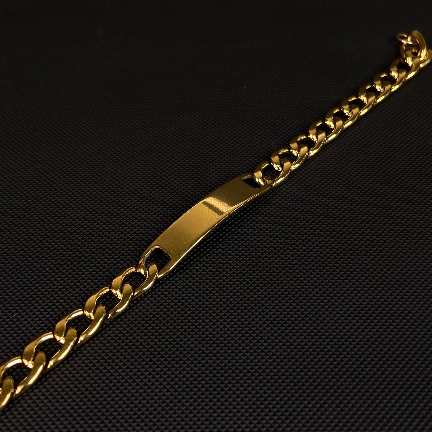 Raven Gold Men's Chain Bracelet