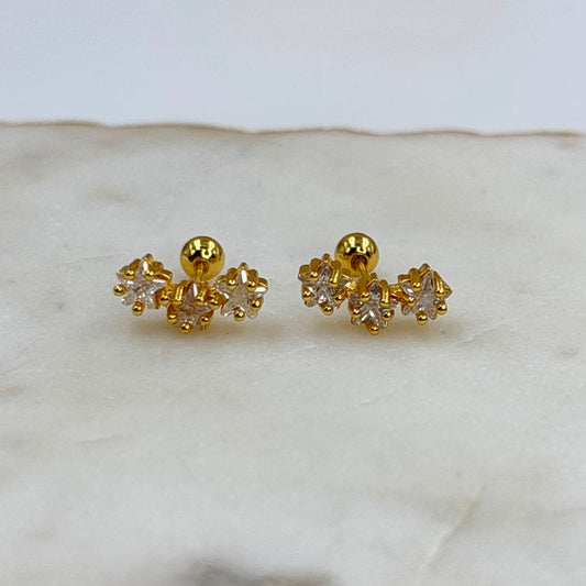 Twinkle Flatback Earrings