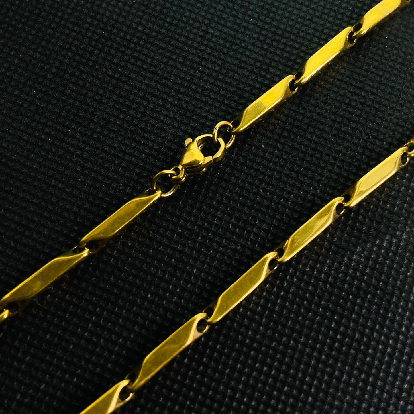 Jave-link 18K Gold Plated Men's Chain