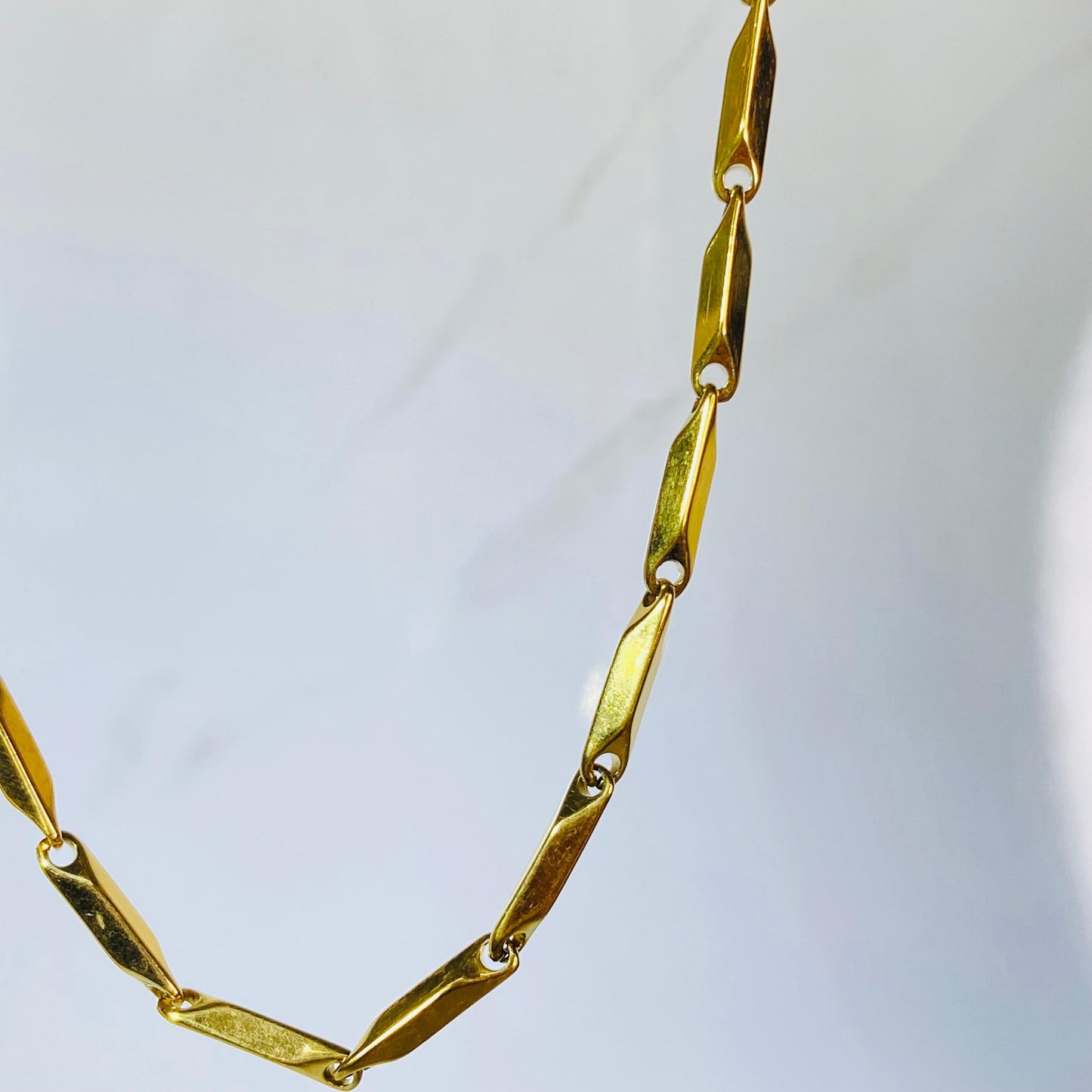 Jave-link 18K Gold Plated Men's Chain