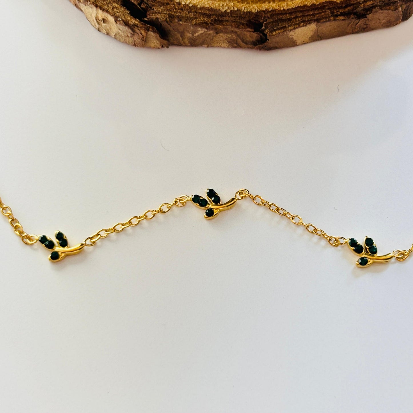Emerald Leafy Bracelet (B2G3)