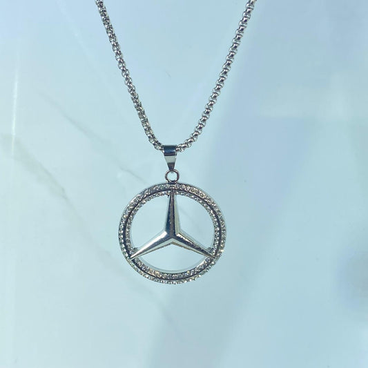 Merc Studded Pendant Men's Chain