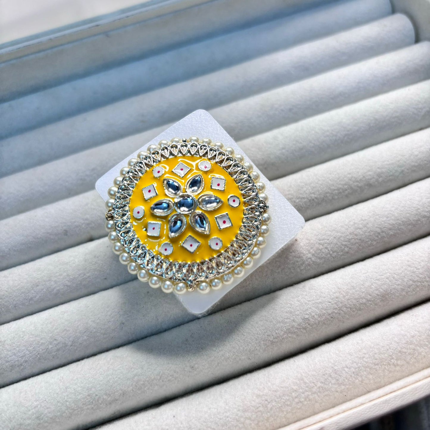 Meher Yellow Ring