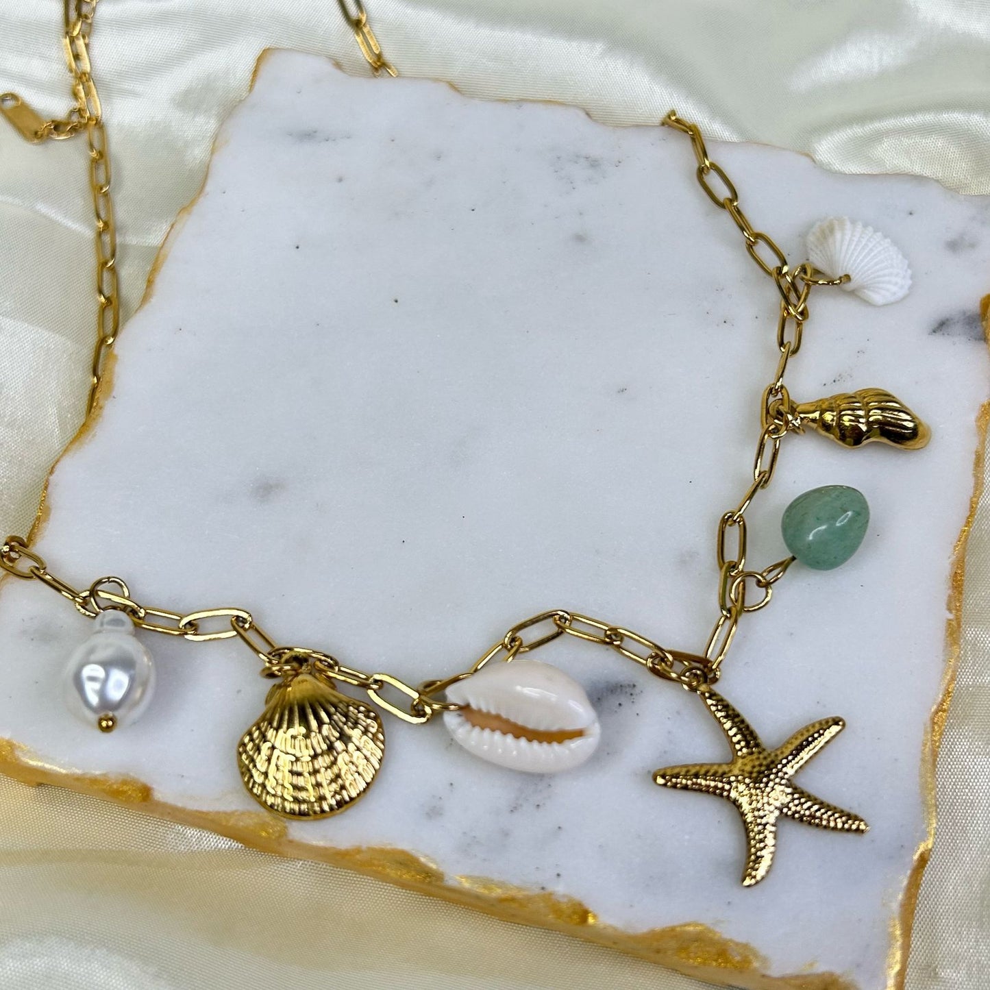 Maurice Beach Charm Necklace