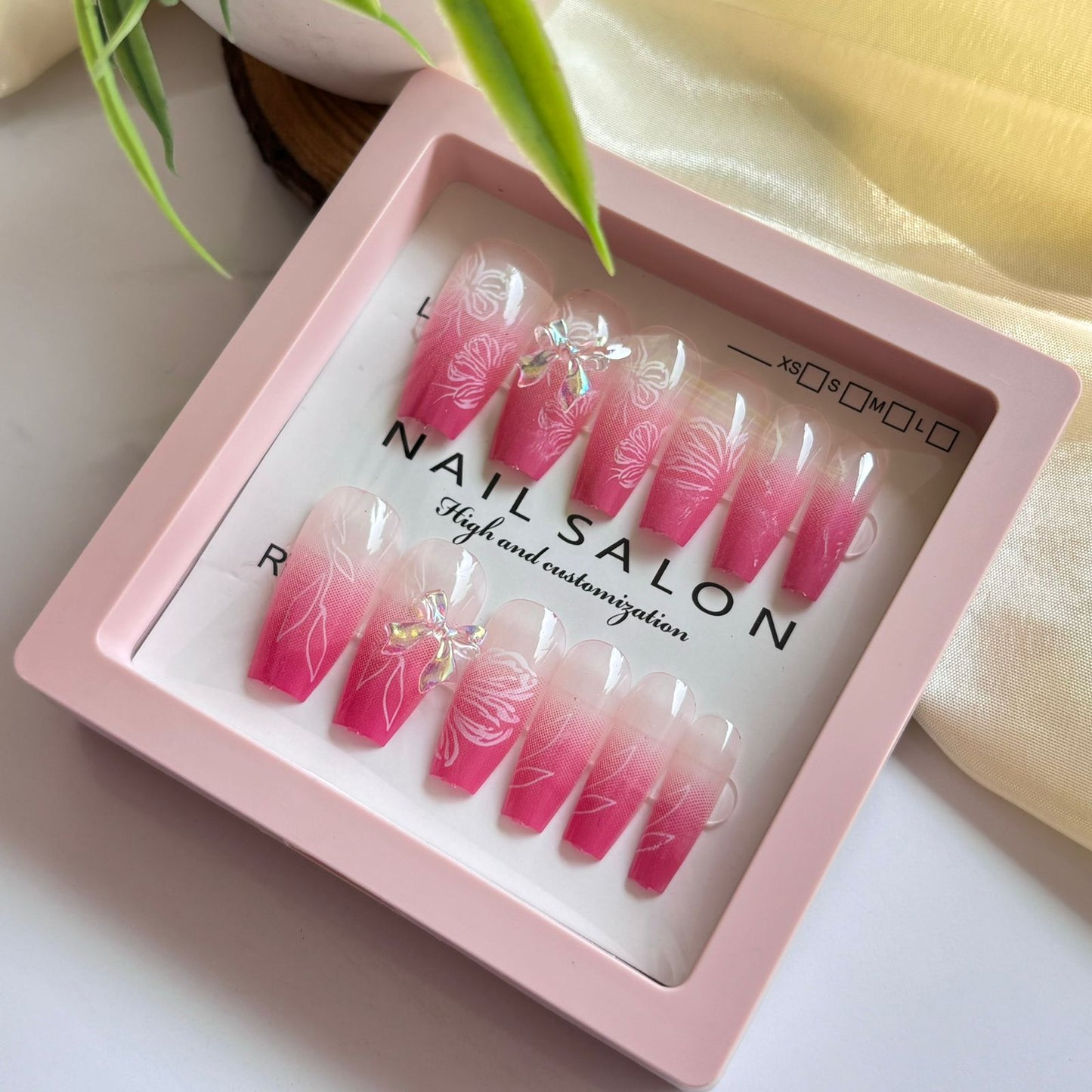 Salon Gel Stick On nails 26