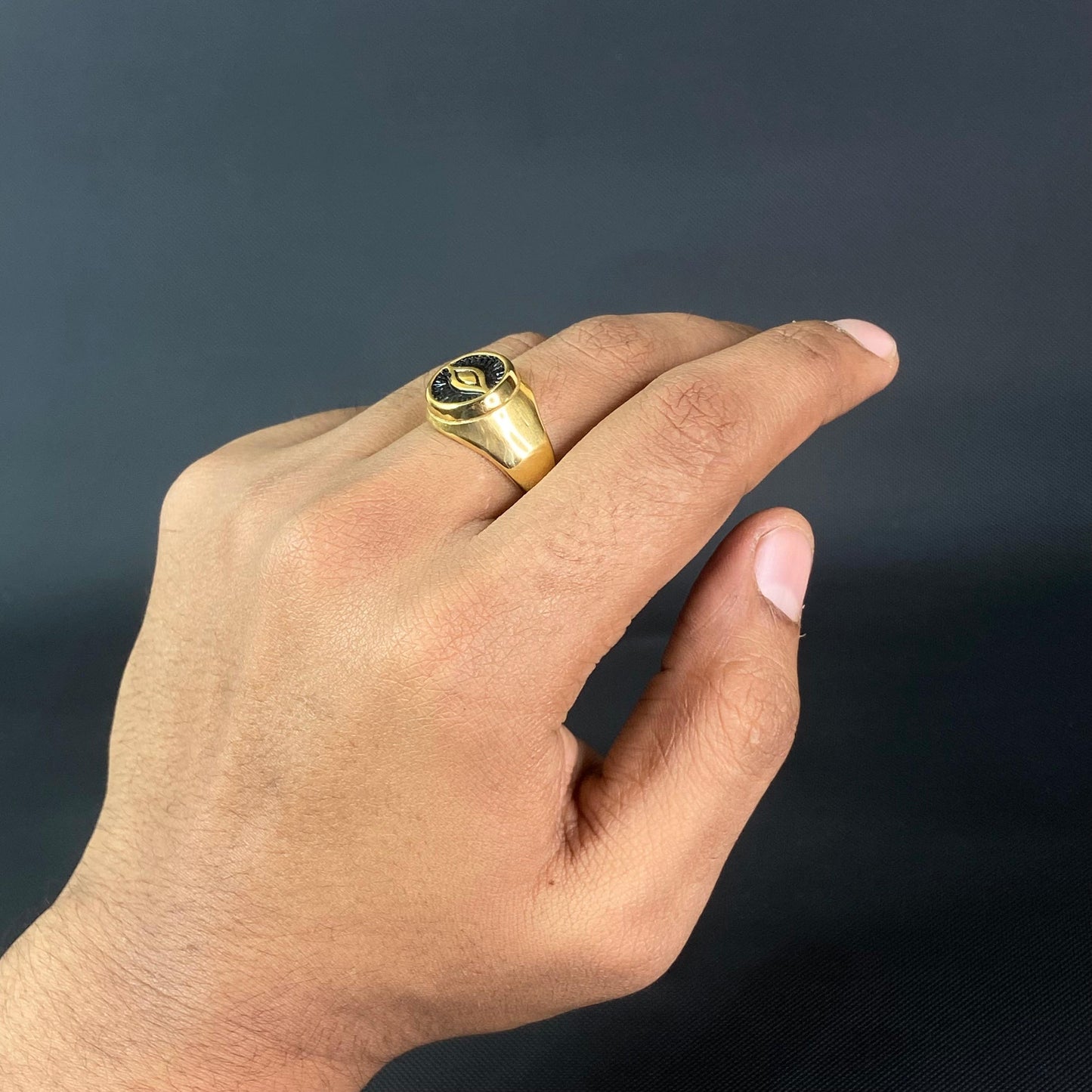 Good Omens Gold Ring