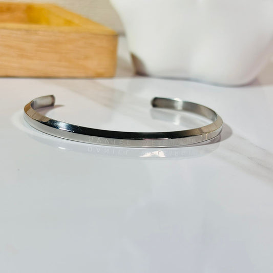 DW Silver Adjustable Cuff Bracelet