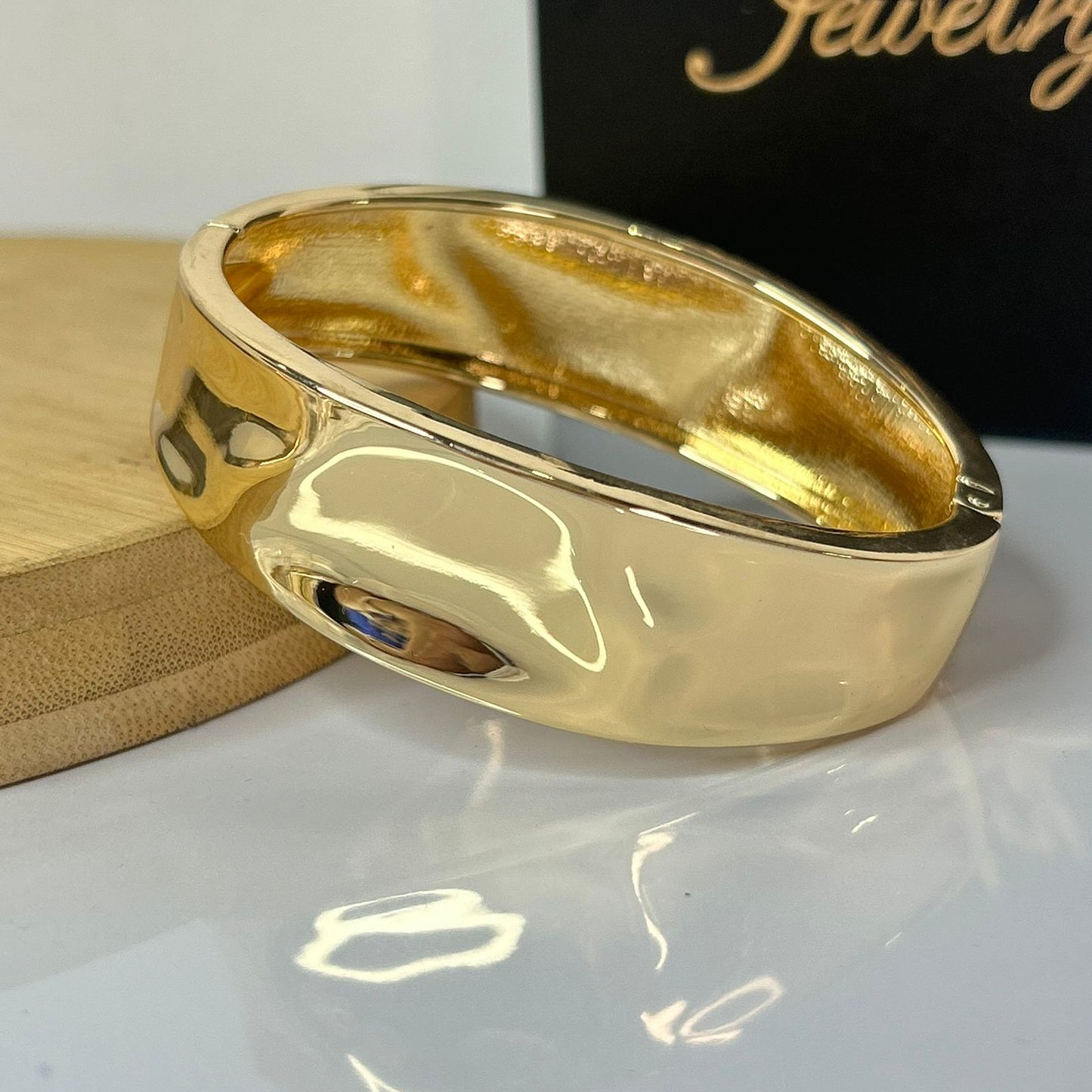 Creases Gold Bracelet