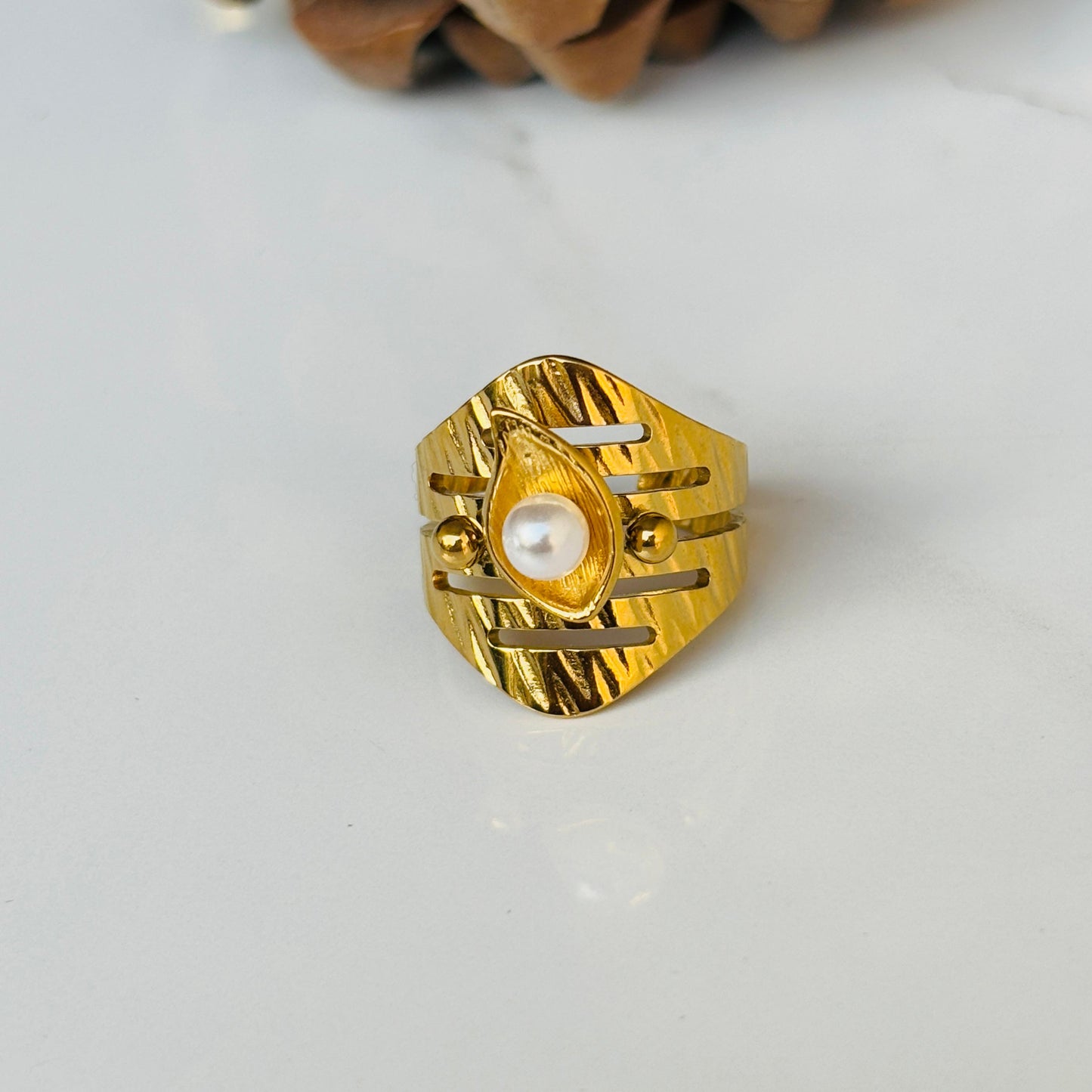 Ivory Pearl Ring