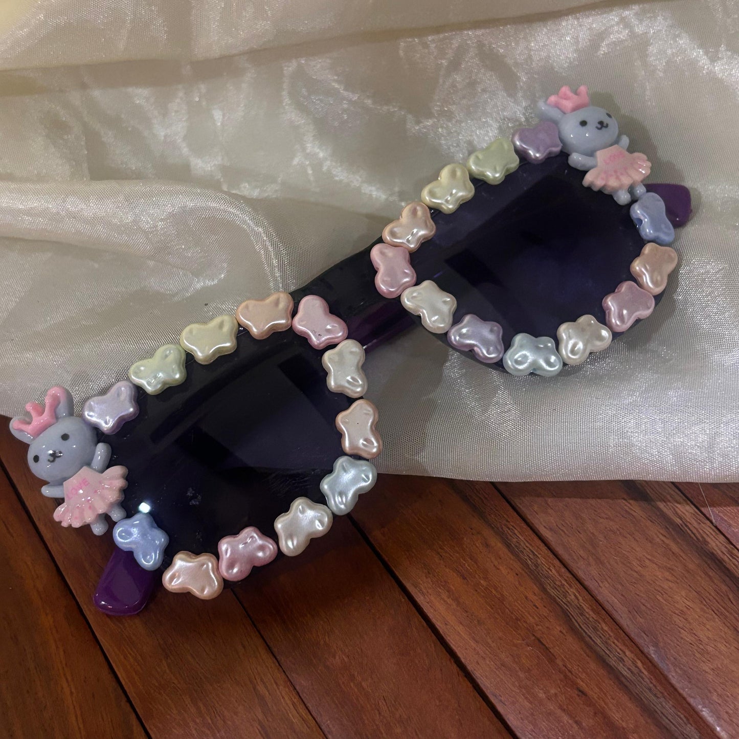 Butterfly Beads Quirky Sunglasses (Kids)