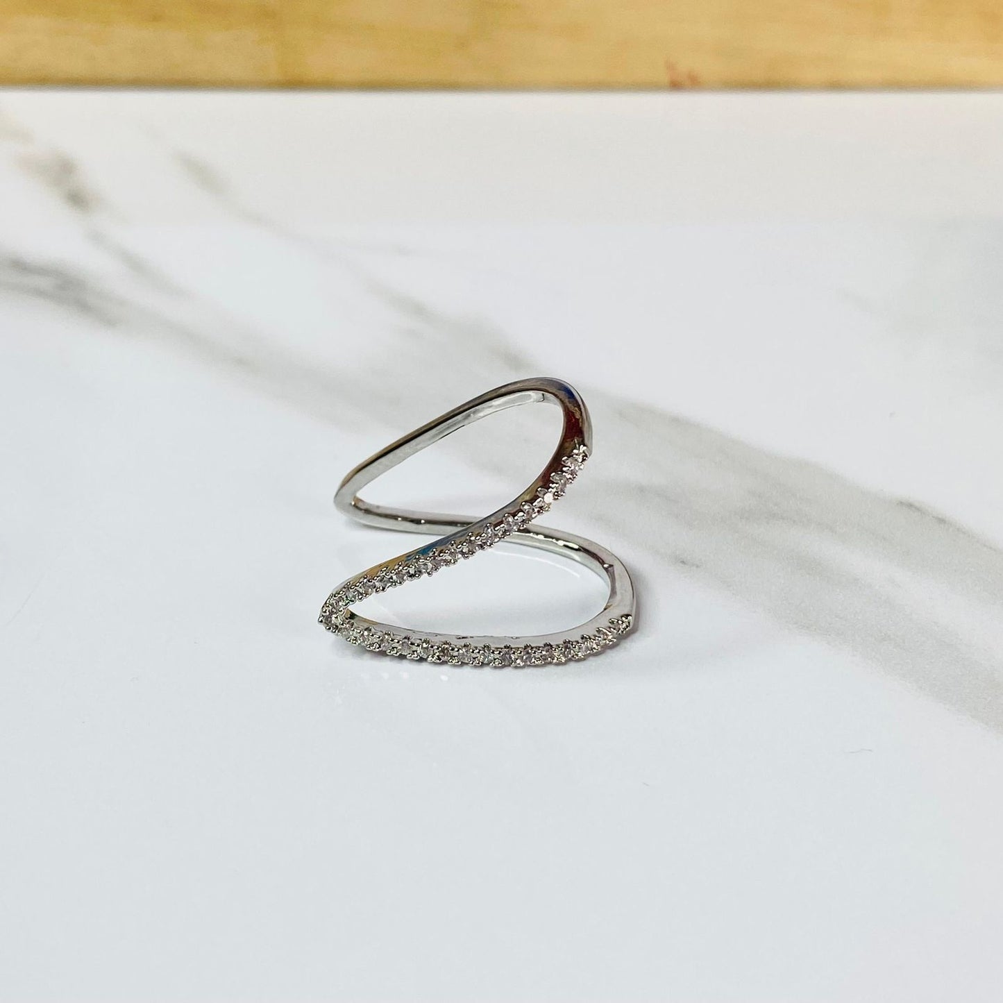 V Vanki Ring (Silver)